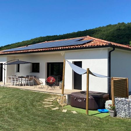 Villa Jacuzzi, Terrain De Petanque Et Aire De Jeux Vue Sur Les Pyrenees Seilhan Buitenkant foto